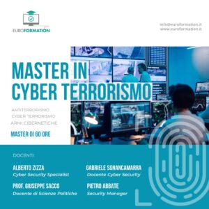 Master in Cyber terrorismo ed Armi cibernetiche